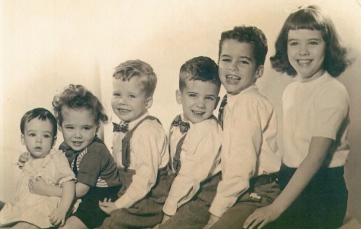 Saunders kids 1950